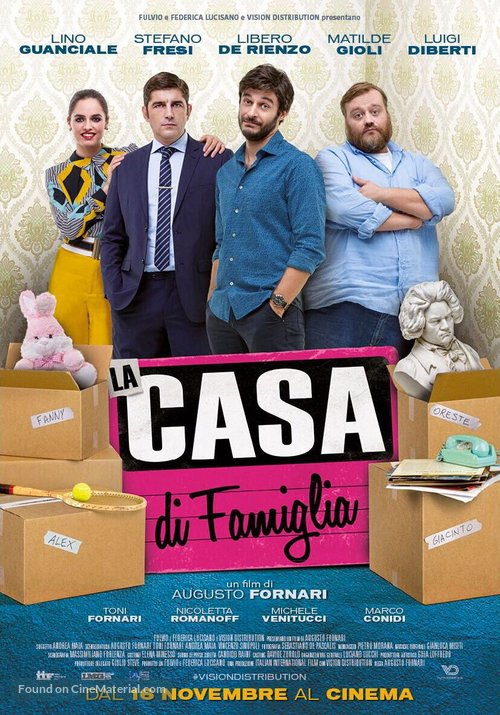 La casa di famiglia - Italian Movie Poster