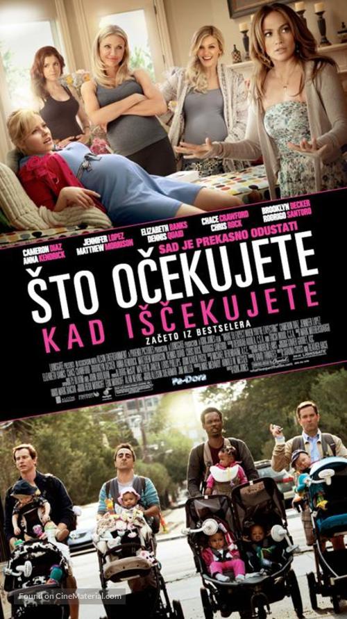What to Expect When You&#039;re Expecting - Croatian Movie Poster