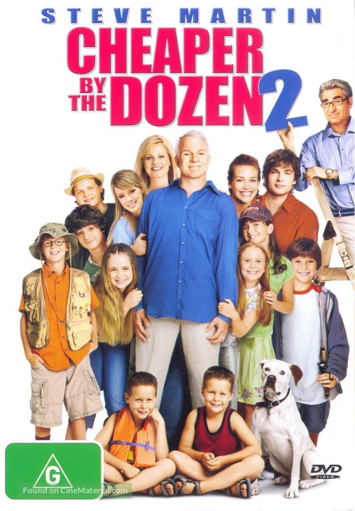 Cheaper by the Dozen 2 - Australian Movie Cover