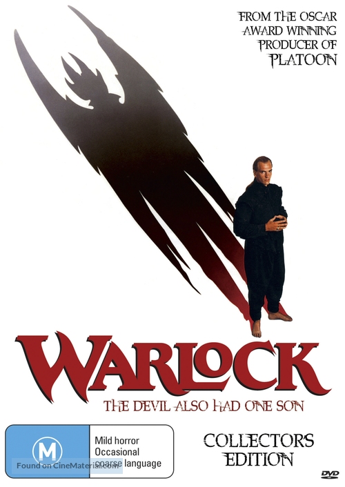 Warlock - Australian DVD movie cover