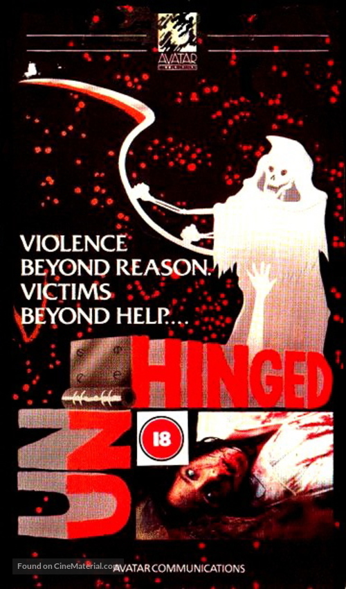 Unhinged - British VHS movie cover