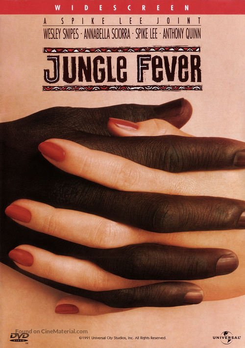 Jungle Fever - DVD movie cover