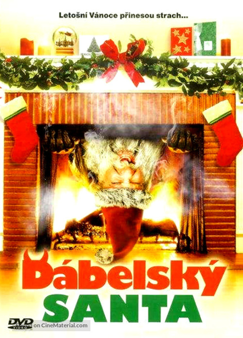 Santa&#039;s Slay - Slovak DVD movie cover