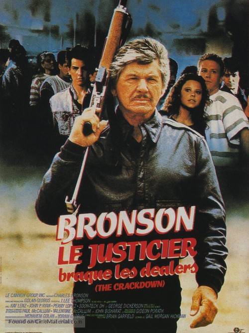 Death Wish 4: The Crackdown - French Movie Poster