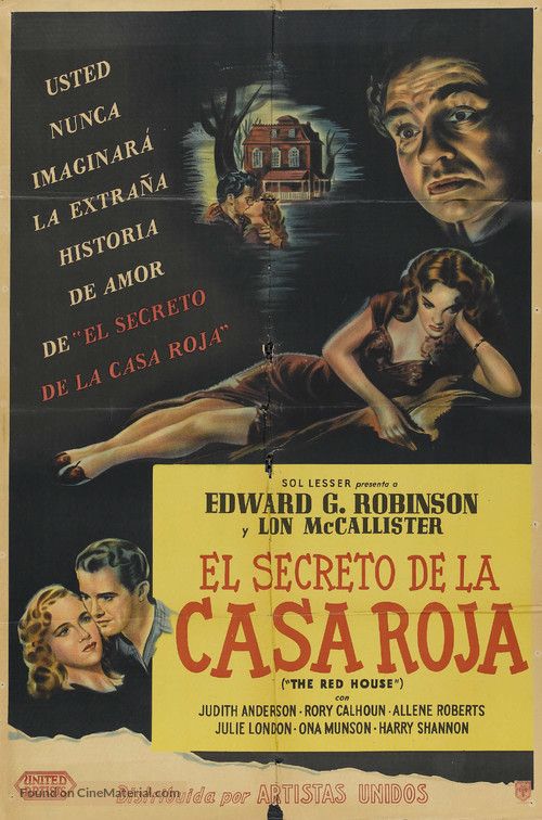 The Red House - Argentinian Movie Poster