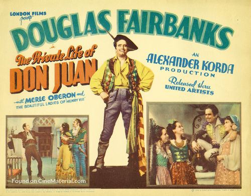 The Private Life of Don Juan - Movie Poster