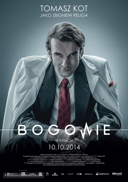 Bogowie - Polish Movie Poster