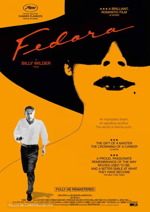 Fedora - British Movie Poster