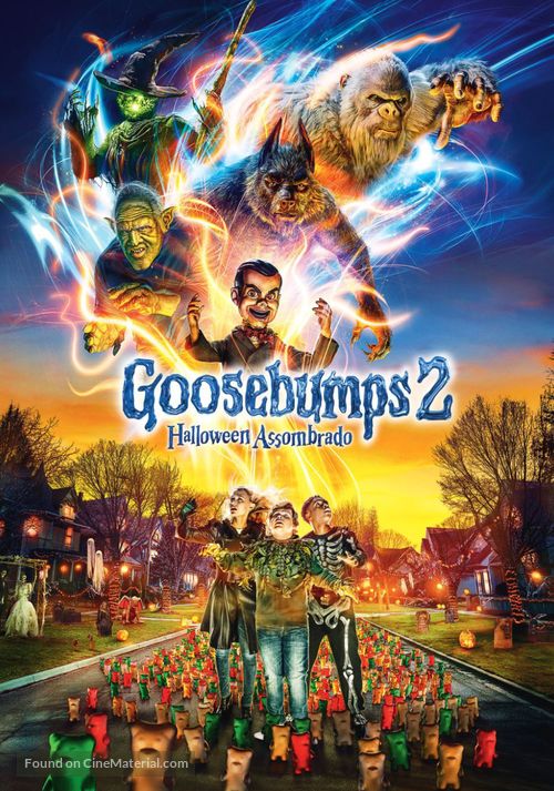 Goosebumps 2: Haunted Halloween - Brazilian Movie Cover