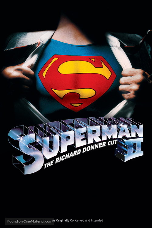 Superman II - DVD movie cover