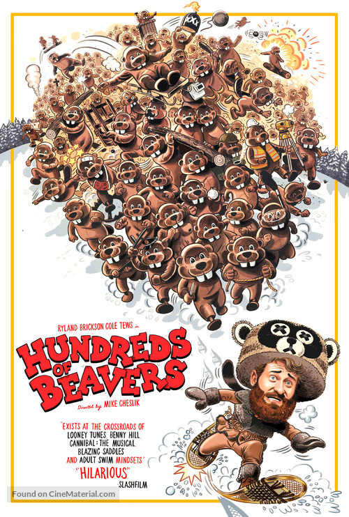 Hundreds of Beavers - Movie Poster