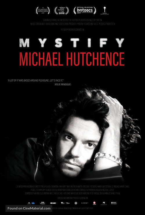 Mystify: Michael Hutchence - Danish Movie Poster