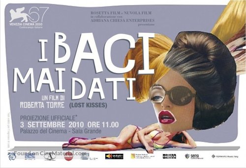 I baci mai dati - Italian Movie Poster