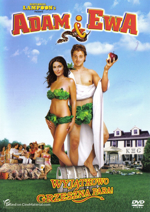 Adam and Eve - Polish DVD movie cover