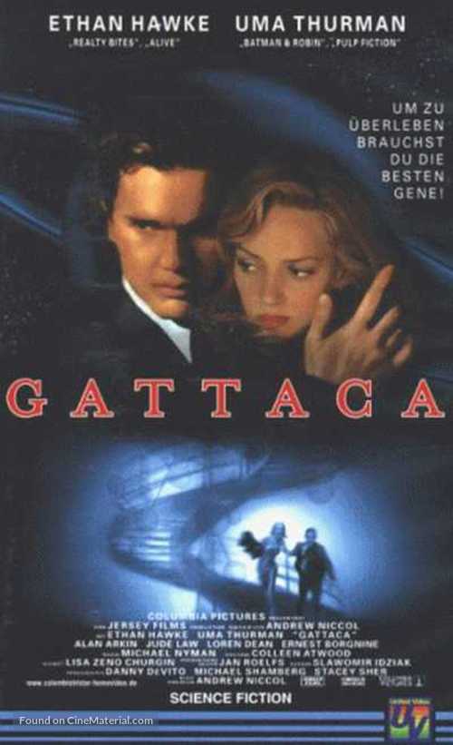 Gattaca - German VHS movie cover