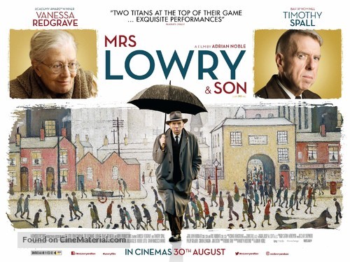 Mrs Lowry &amp; Son - British Movie Poster