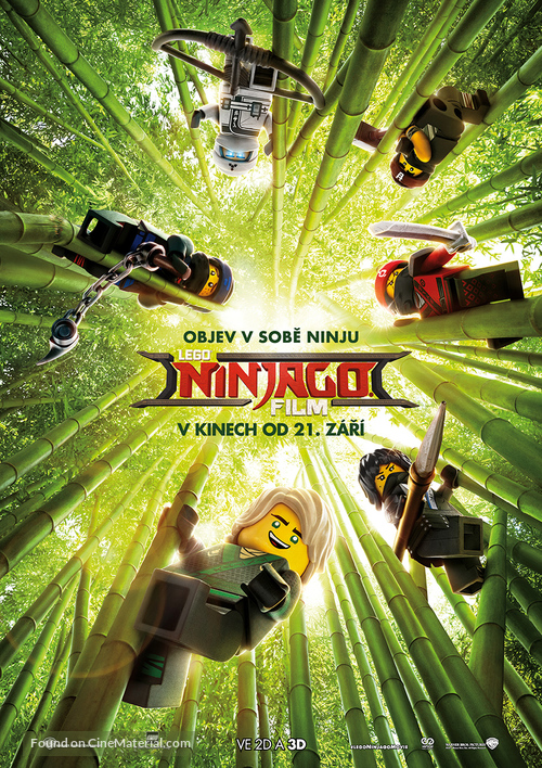 The Lego Ninjago Movie - Czech Movie Poster