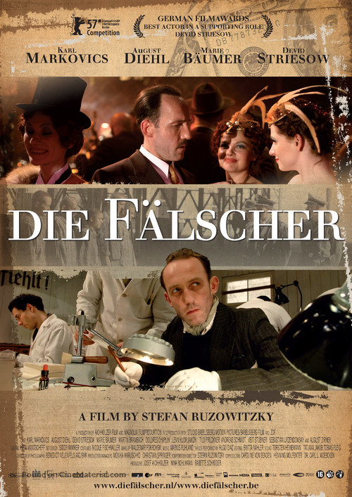 Die F&auml;lscher - Dutch Movie Poster