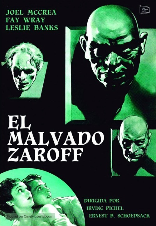 The Most Dangerous Game - Spanish DVD movie cover