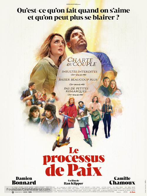 Le processus de paix - French Movie Poster