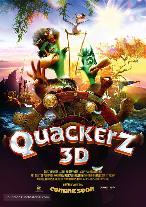 Quackerz - Russian Movie Poster