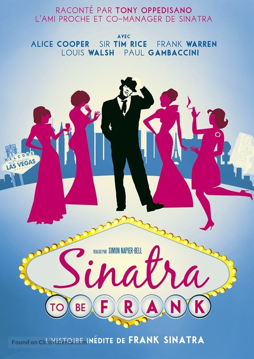 To Be Frank, Sinatra at 100 - French DVD movie cover