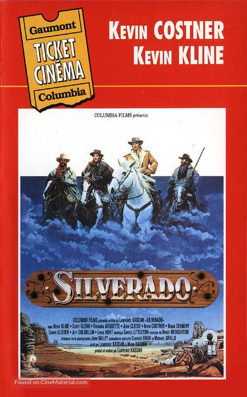 Silverado - French VHS movie cover