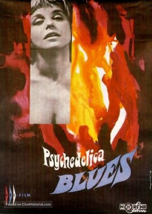 Psychedelica Blues - Norwegian Movie Poster