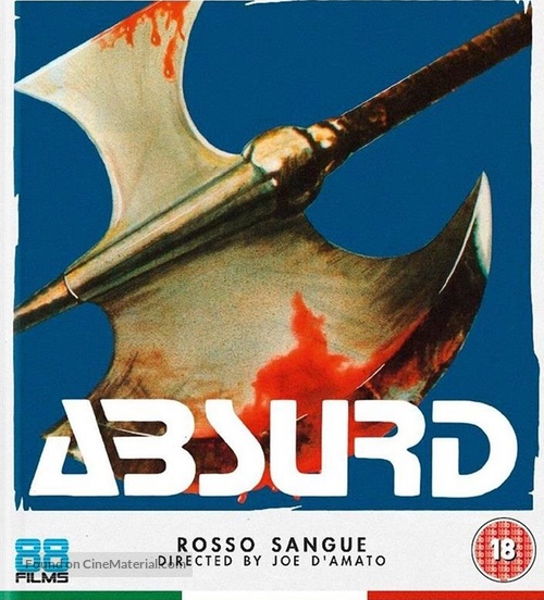 Rosso sangue - British Blu-Ray movie cover