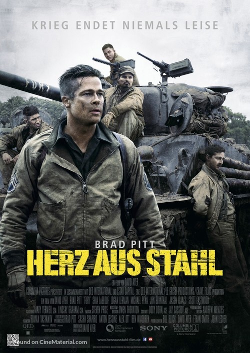 Fury - German Movie Poster