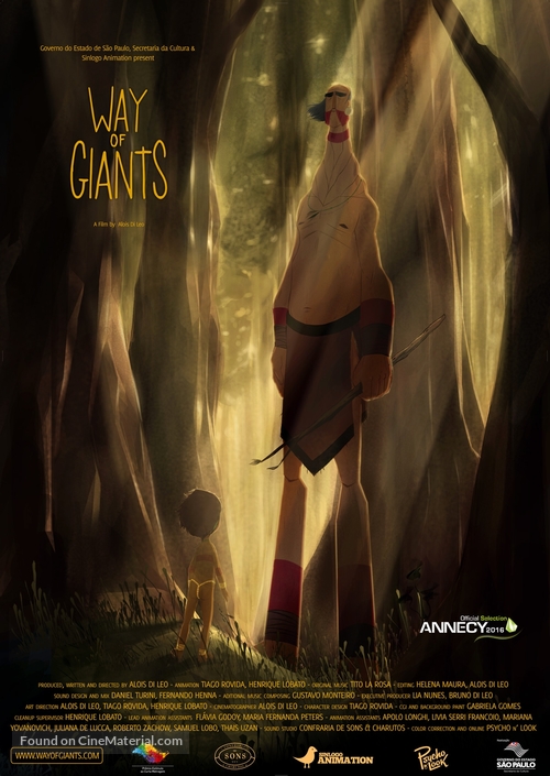 Way of Giants - Brazilian Movie Poster