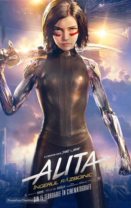 Alita: Battle Angel - Romanian Movie Poster