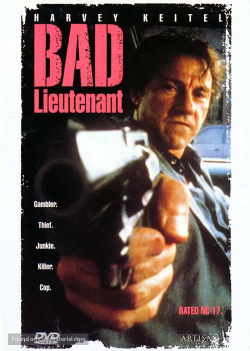 Bad Lieutenant - DVD movie cover