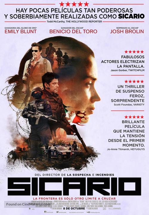 Sicario - Argentinian Movie Poster