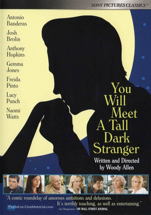 You Will Meet a Tall Dark Stranger - DVD movie cover