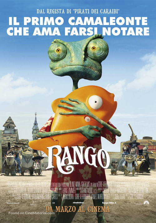Rango - Italian Movie Poster