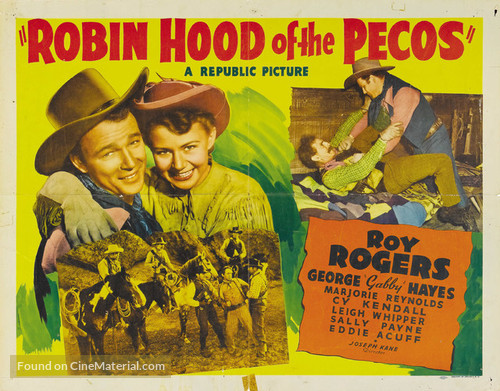 Robin Hood of the Pecos - Movie Poster