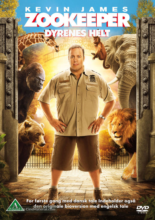 The Zookeeper - Danish DVD movie cover
