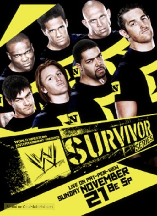 WWE Survivor Series - Movie Poster