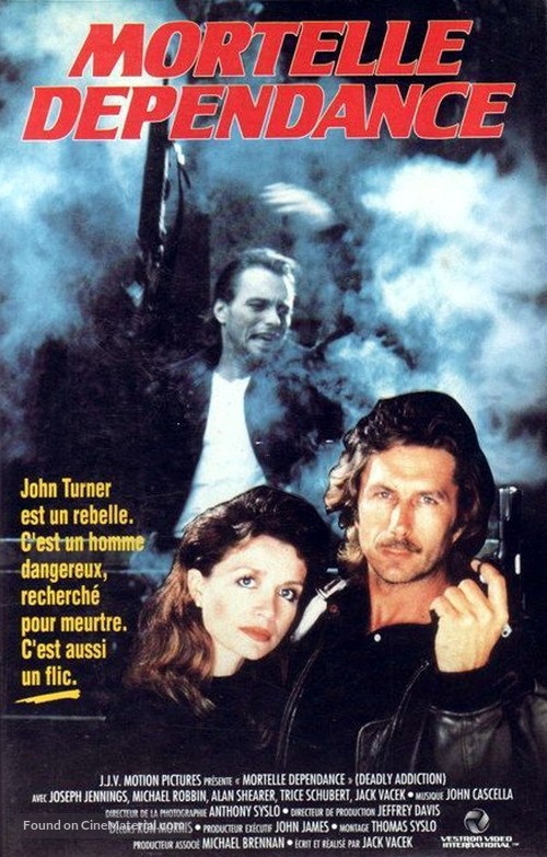 Deadly Addiction - French VHS movie cover