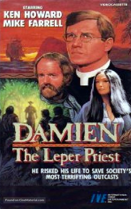 Father Damien: The Leper Priest - VHS movie cover