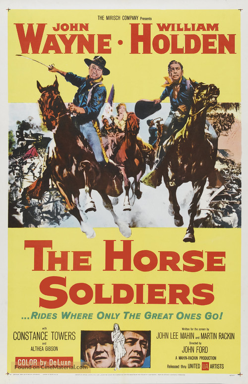 The Horse Soldiers - Movie Poster