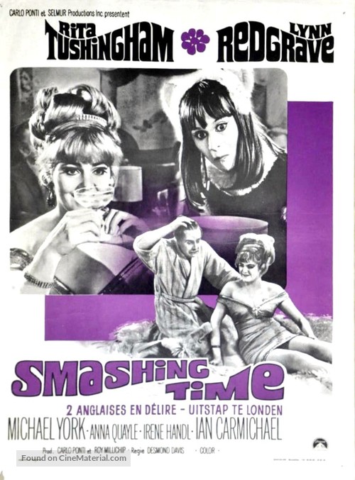 Smashing Time - Belgian Movie Poster