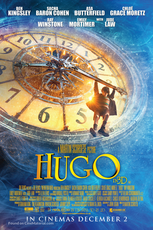 Hugo - British Movie Poster