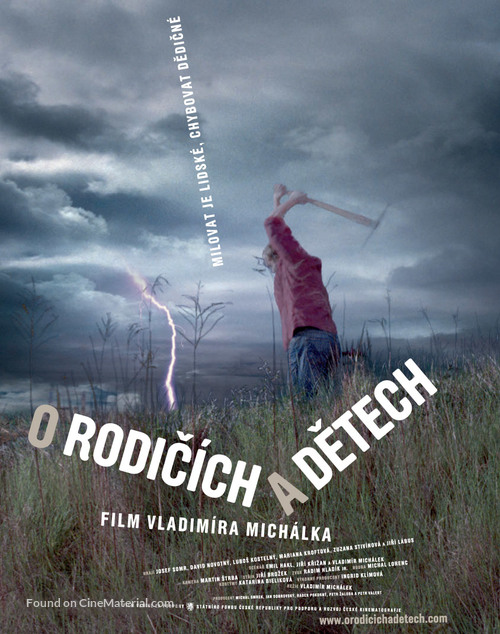 O rodic&iacute;ch a detech - Czech Movie Poster