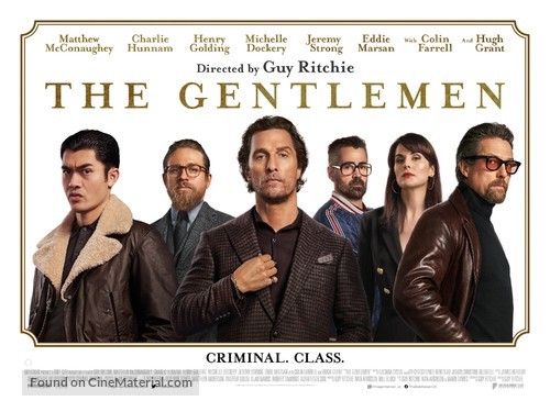 The Gentlemen - British Movie Poster