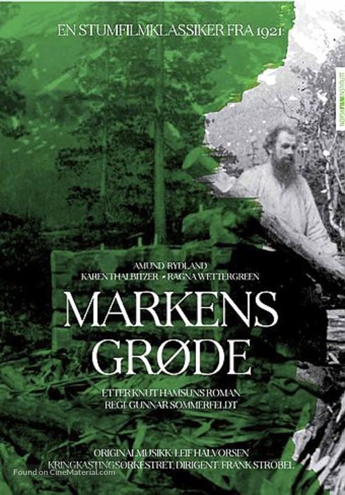 Markens gr&oslash;de - Norwegian Movie Poster