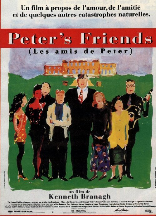 Peter&#039;s Friends - French Movie Poster