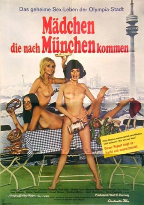M&auml;dchen, die nach M&uuml;nchen kommen - German Movie Poster