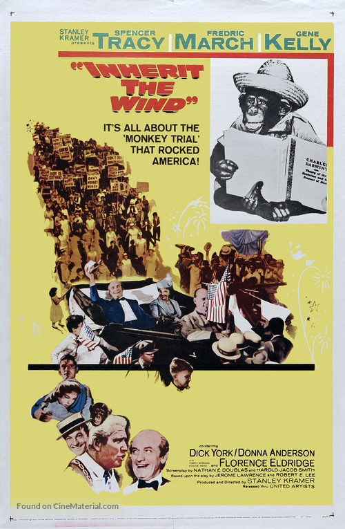 Inherit the Wind - Movie Poster